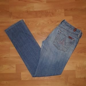 7 for all mankind womens size 28 jeans